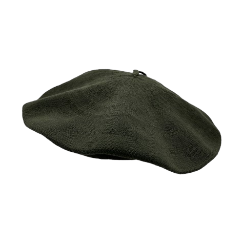 Gaucho Beret - Cotton Green – Hampui Hats