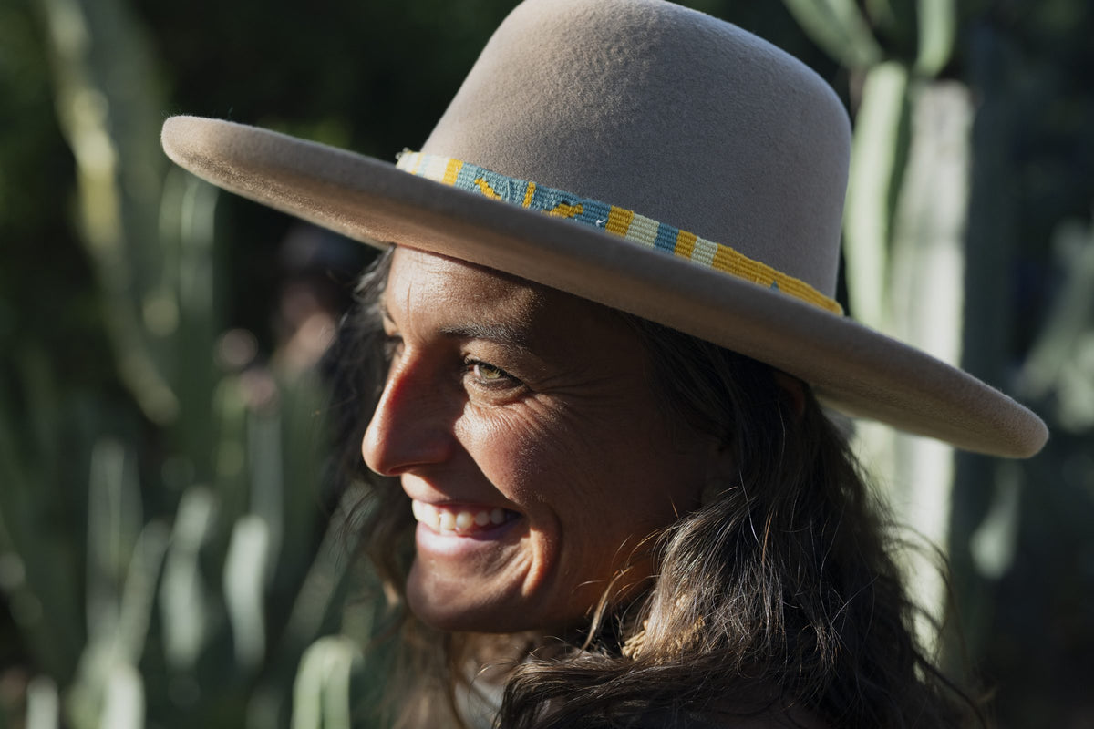 Sonora Daybreak — Camel Wool Felt Open Crown | Hampui Hats