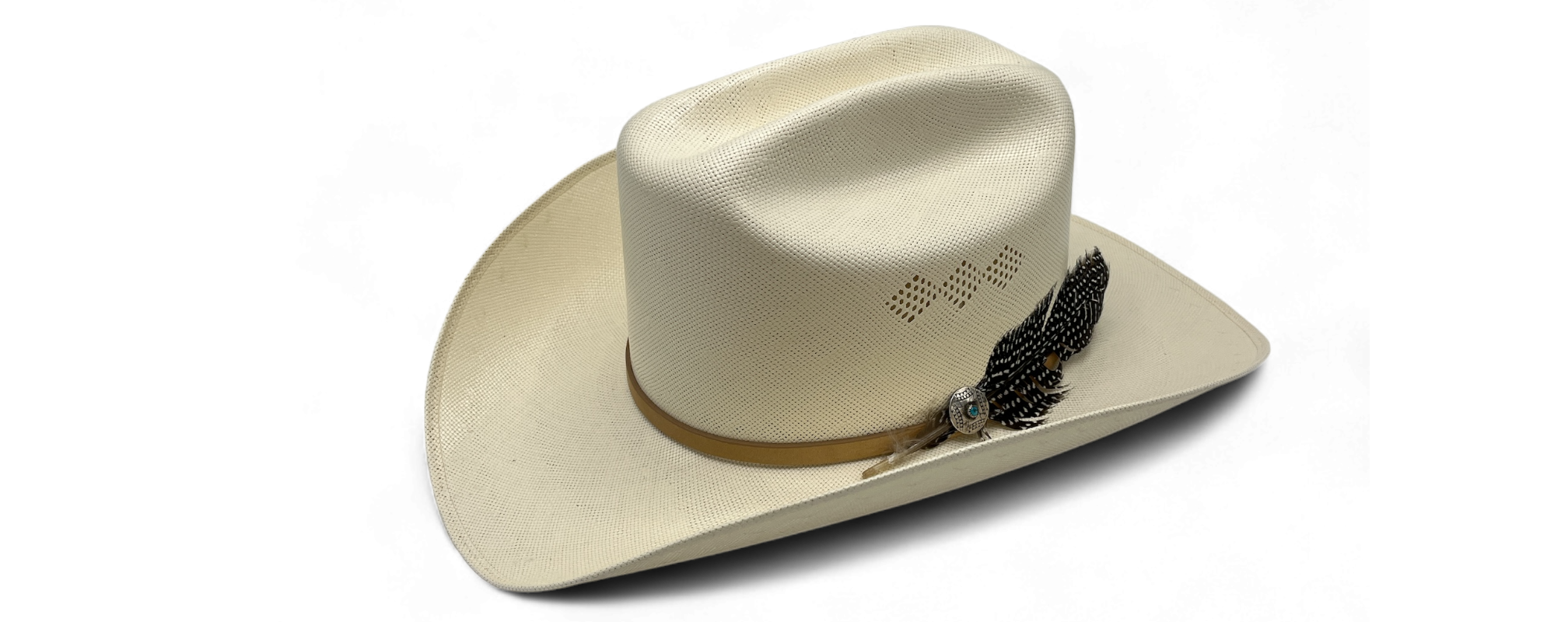 Hampui Hats - Size 57 NWOT Hampui Cattleman Hat | Gunmetal main image 3