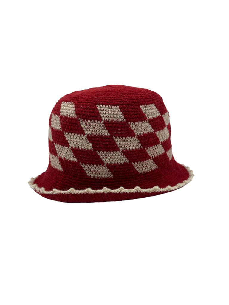 Alpaca Bucket - Red/White