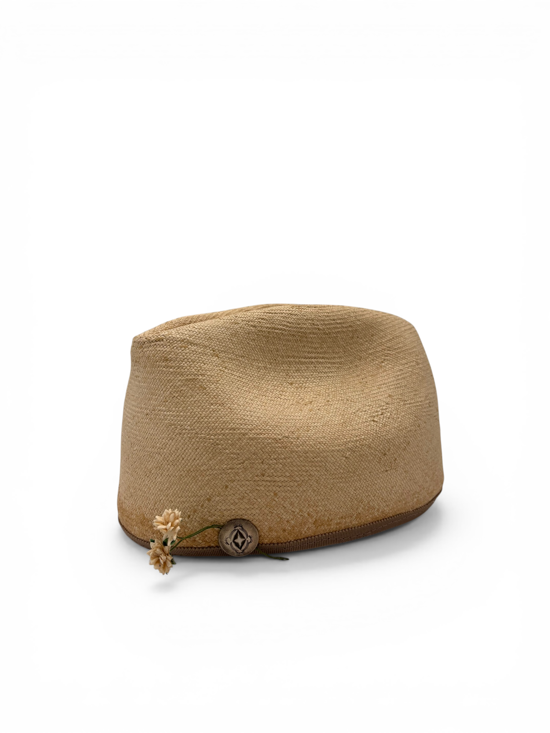 Pavé Straw Bucket — front view