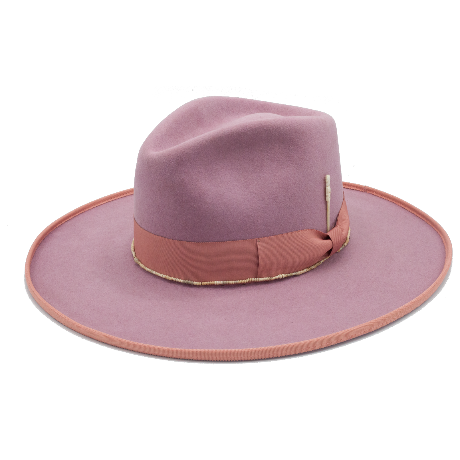 Alaffia handmade hat by Hampui Hats — front view on transparent background