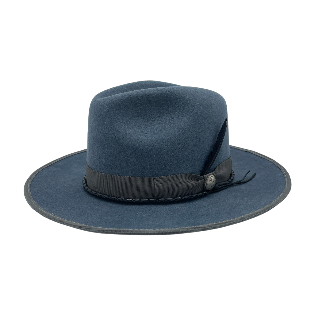Venus in Furs handmade hat by Hampui Hats — front view on transparent background