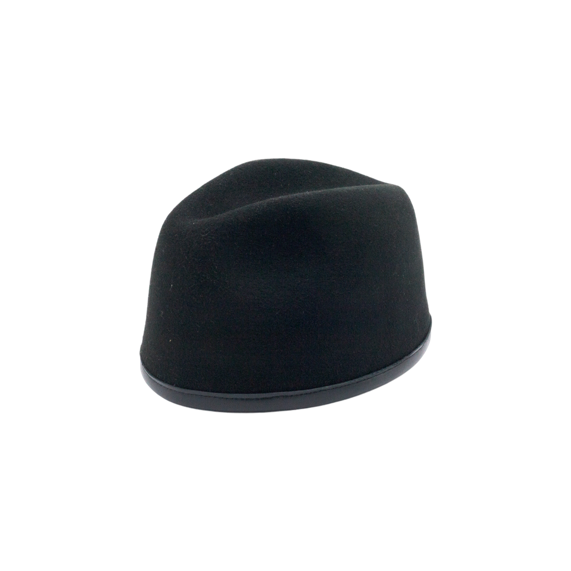 Oga handmade hat by Hampui Hats — front view on transparent background