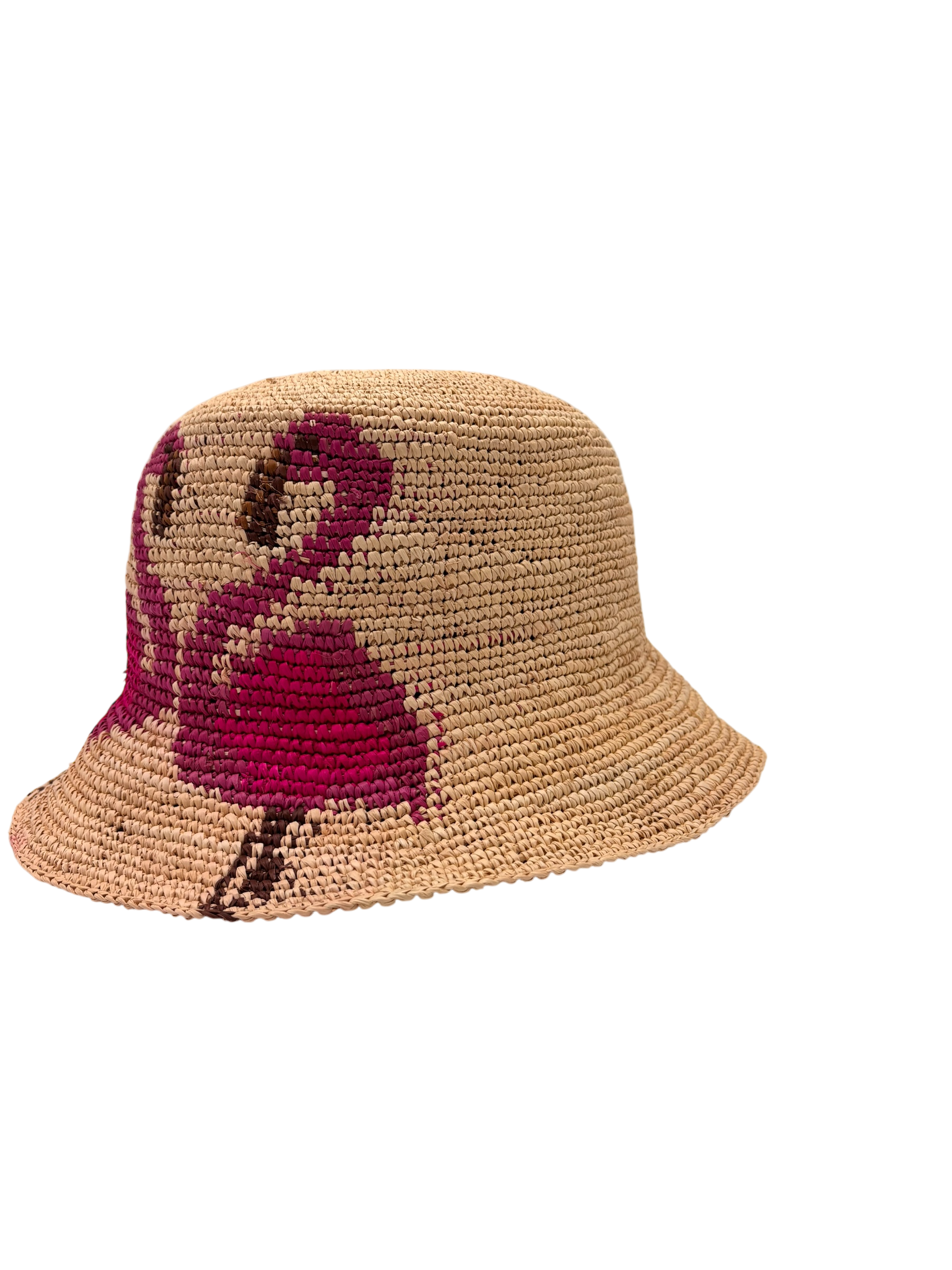 Flamingo Love Straw Bucket