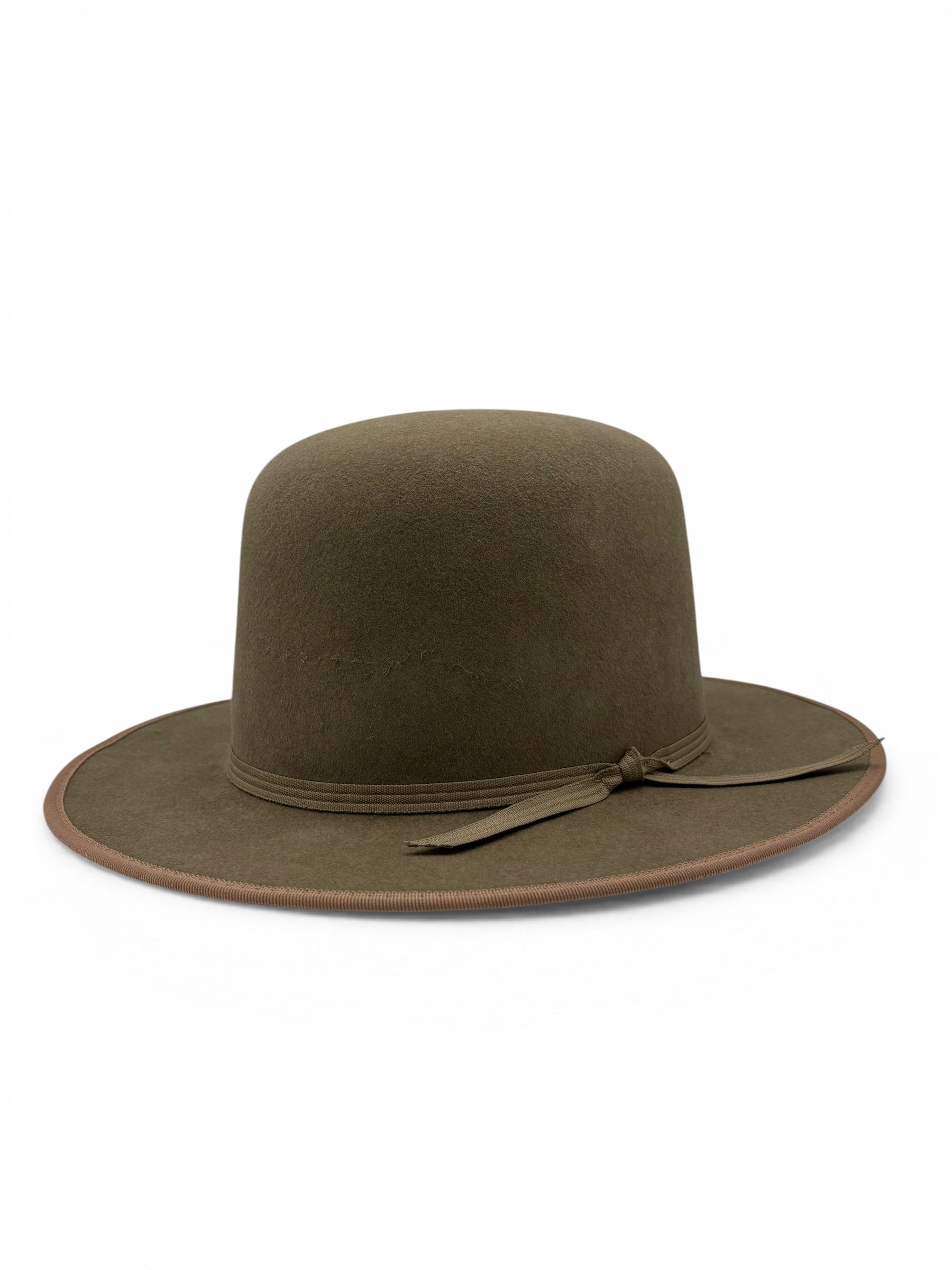 Sweet Grass hat front view, Hampui Hats.